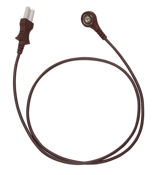 Spacelabs ECG cavetti snap marroni 102 cm pack 3