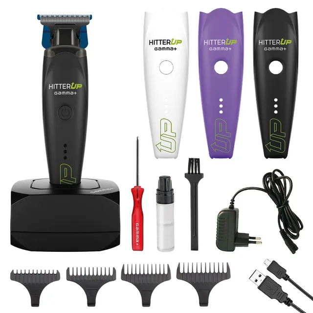 Gamma-Scout Hitter Up Trimmer Regolabarba 7000 RPM USB-C Nero
