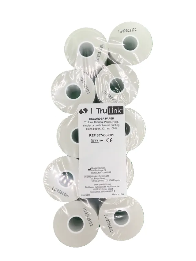 Spacelabs Paper supplies carta termica rotolo 50 mm 10 pezzi