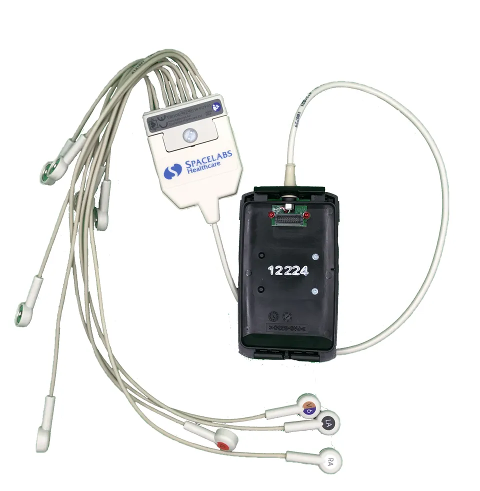 Spacelabs Holter sistema 12 lead Lifecard CF AAMI