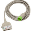 Spacelabs ECG supplies set 5 cavetti ECG pinch riutilizzabile AAMI
