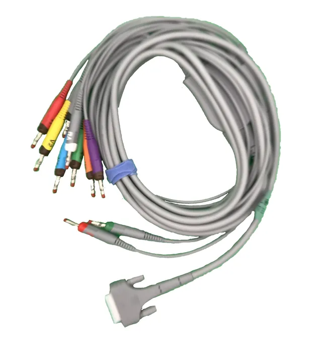 Spacelabs Resting ECG cavo ECG banana 4 mm AAMI cardiografo