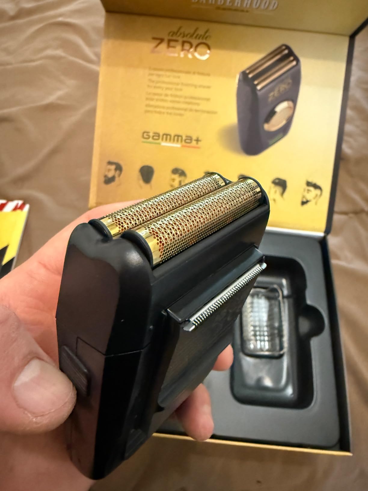 Gamma-Scout Shavers Zero Assoluto rasoio elettrico barba senza fili