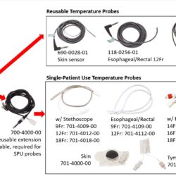 Spacelabs Cavo Temperatura Riutilizzabile 10 Piedi per Sonde Monouso