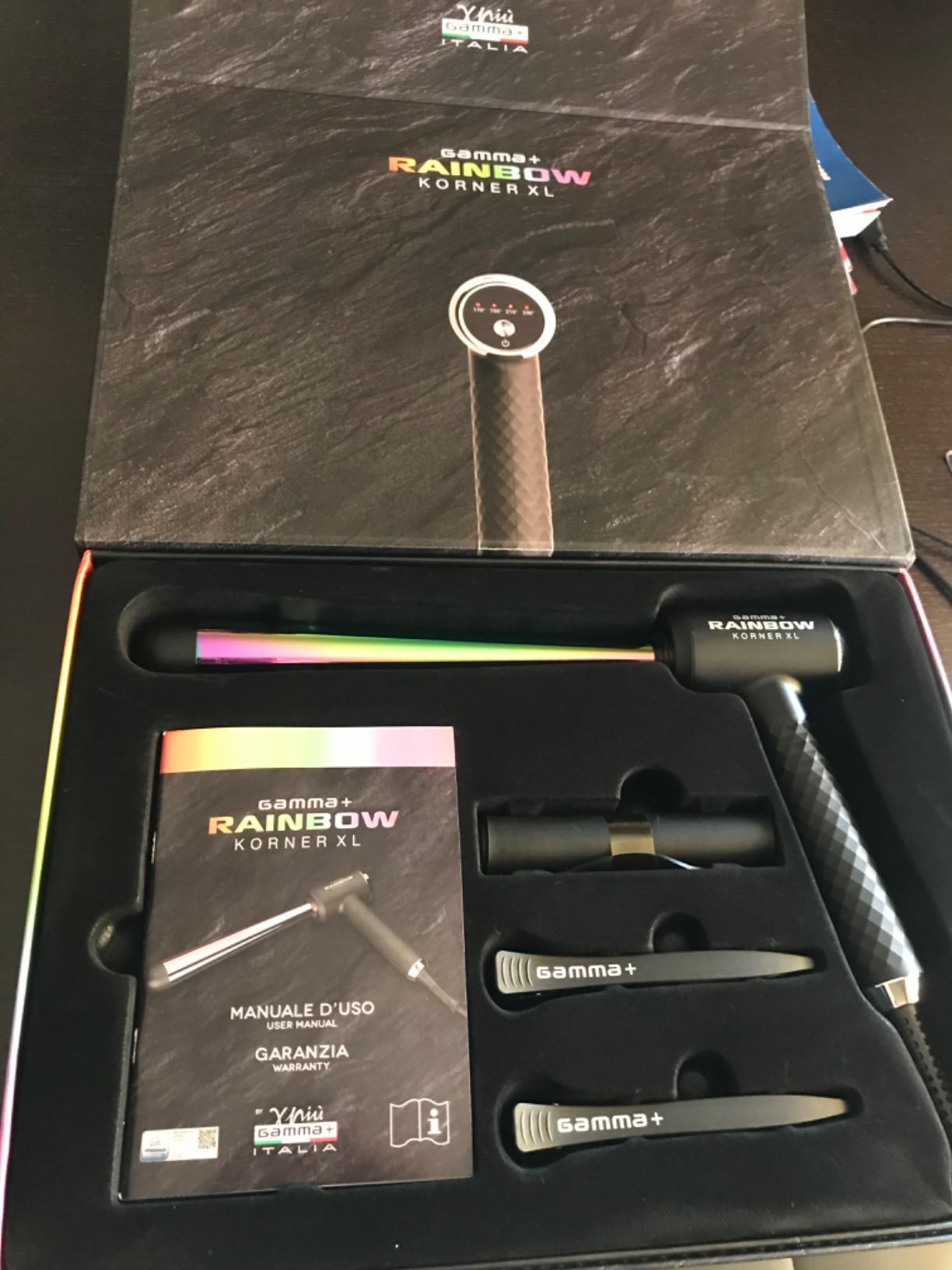 Gamma Più Korner XL Rainbow ferro conico 230°C ceramica