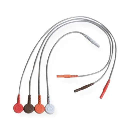 Spacelabs Aria EVO set 4 cavetti Holter ECG snap corto