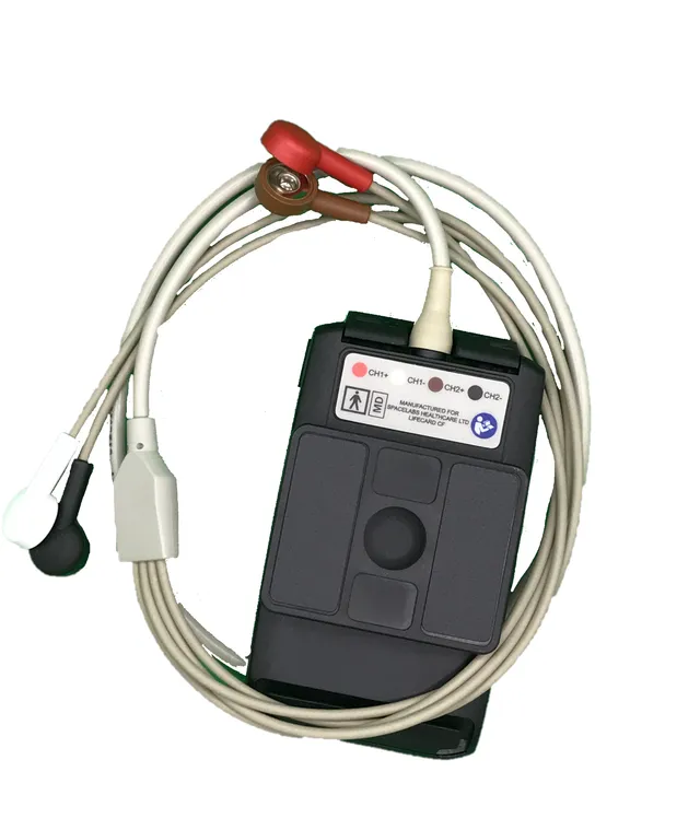 Spacelabs Lifecard set 4 cavi ECG lungo snap