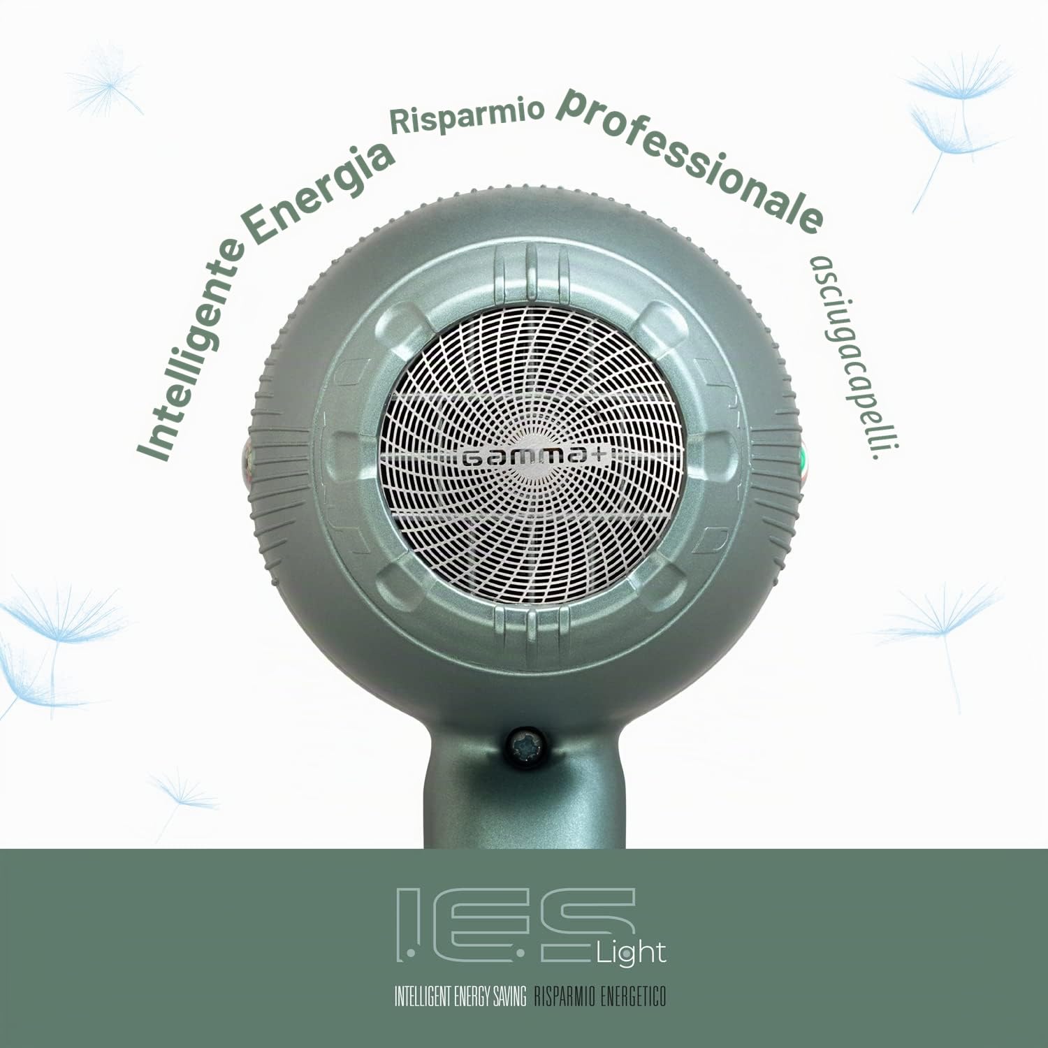 Gamma+ I.E.S Light phon professionale 1450W verde muschio