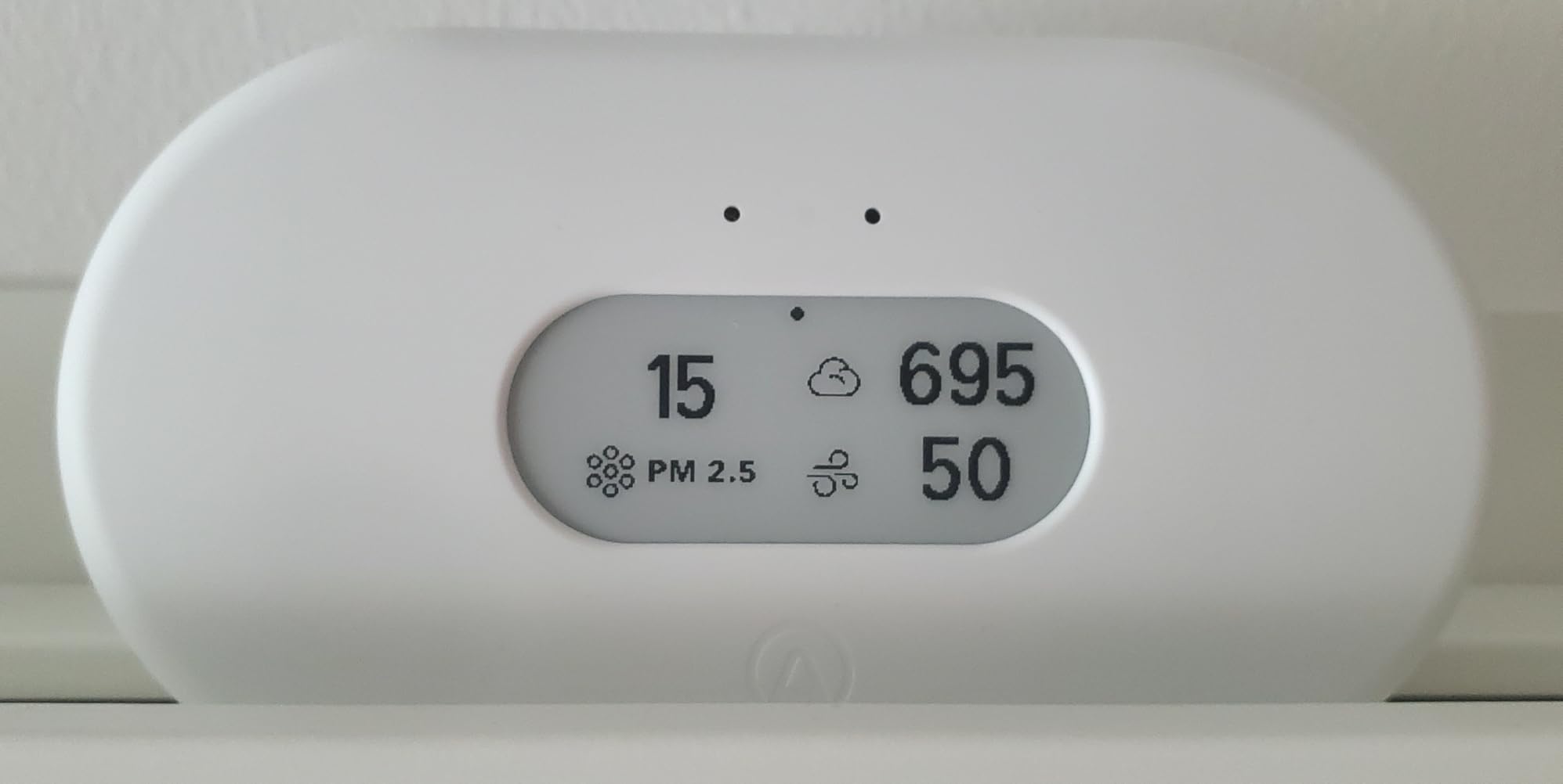 Airthings View Plus 2960 monitor aria radon CO2 PM2.5 Wi-Fi