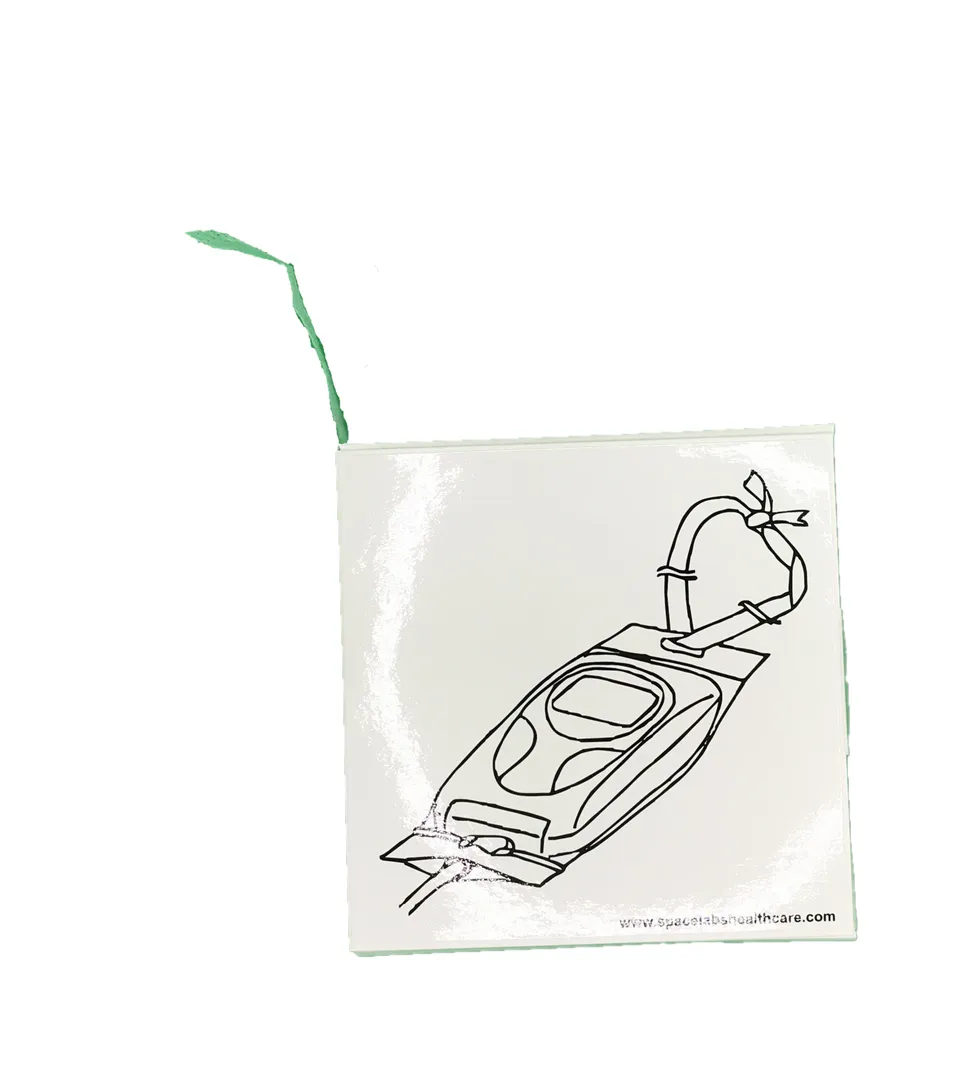 Spacelabs Holter cordino monouso per pouch Lifecard Evo 50 m