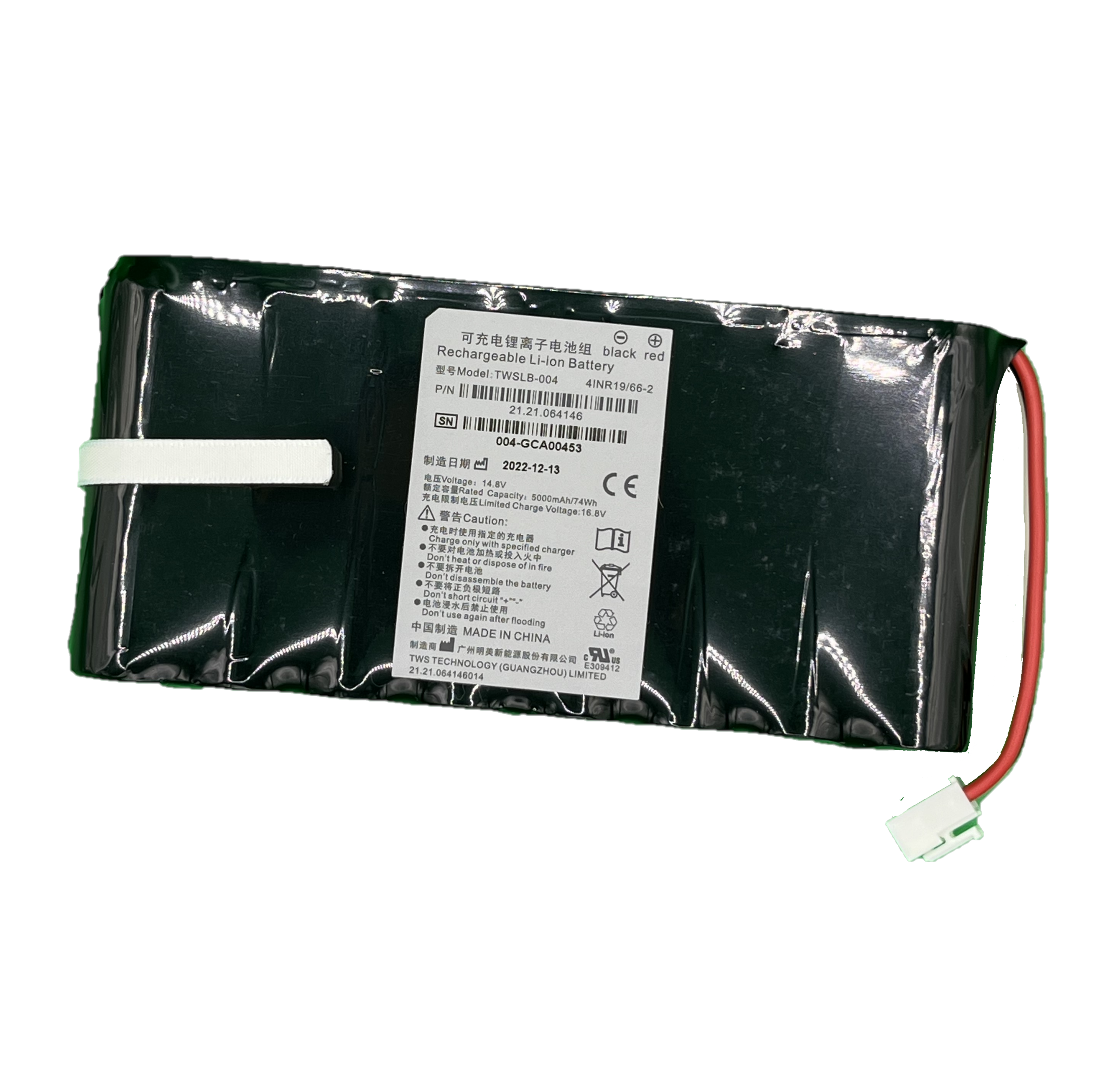 Spacelabs Batteria Li-ion SL12A 14,8V 5000mAh ricaricabile