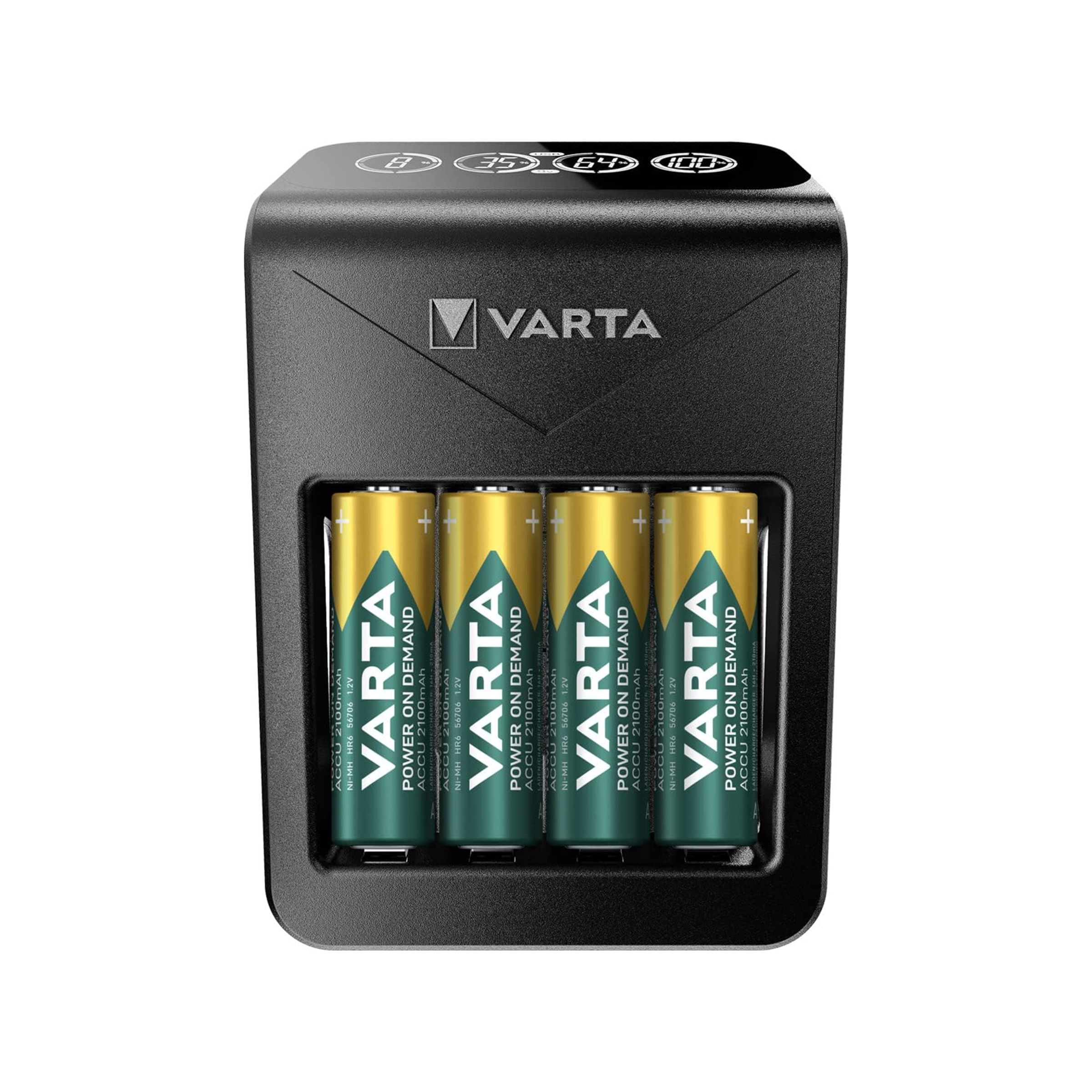 MedicalTech Accessori Caricabatterie con 4 batterie AA incluse