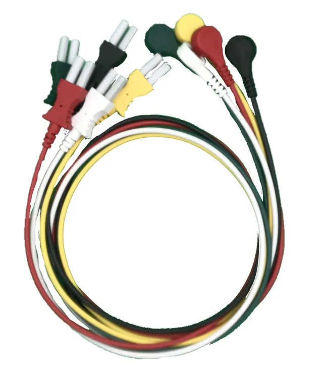 Spacelabs TruLink cavetti ECG 5 derivazioni snap riutilizzabili IEC