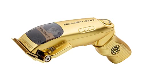 Gamma+ Golden Gun Clipper oro 10000 RPM 5 pettini