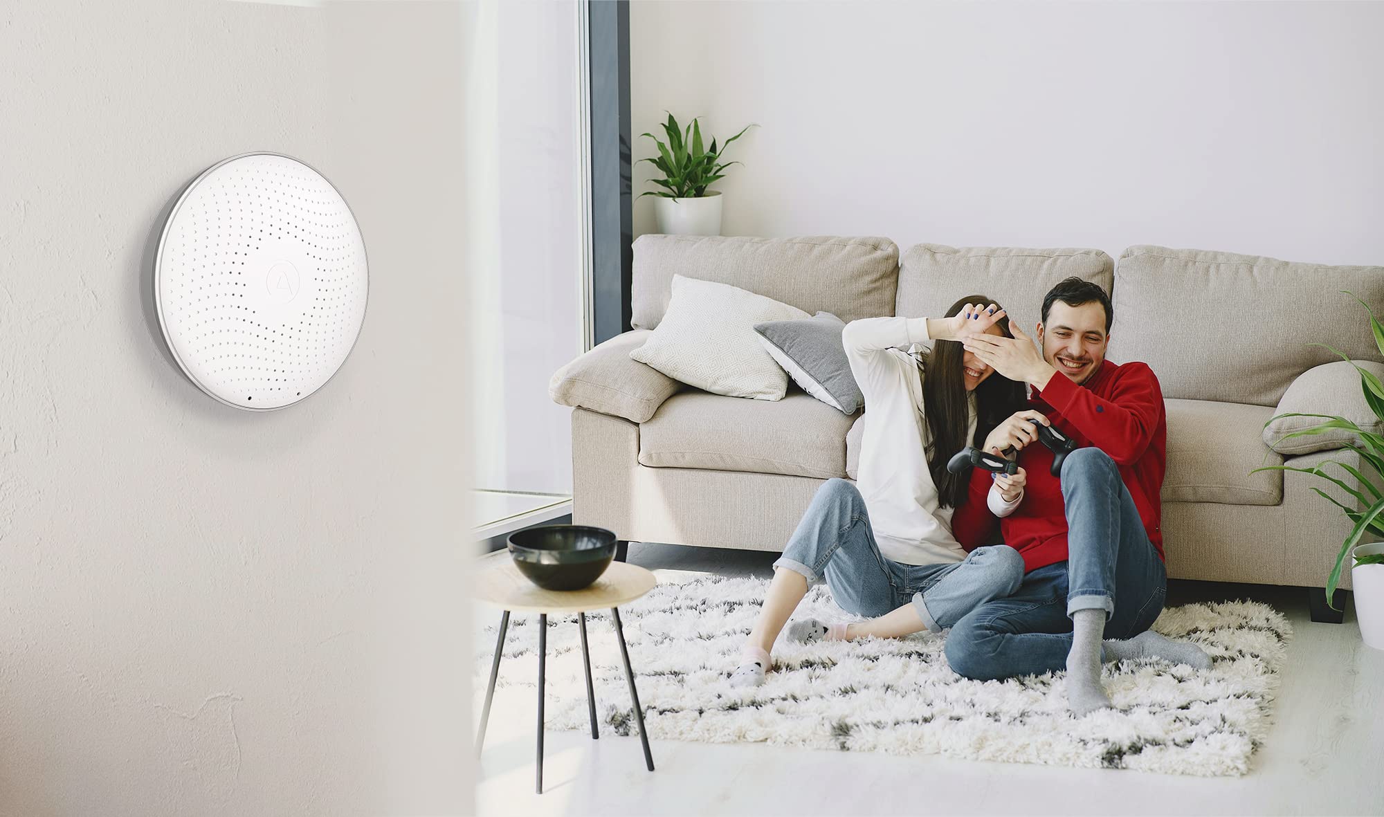 Airthings Wave Radon Rilevatore Gas Umidità New Version