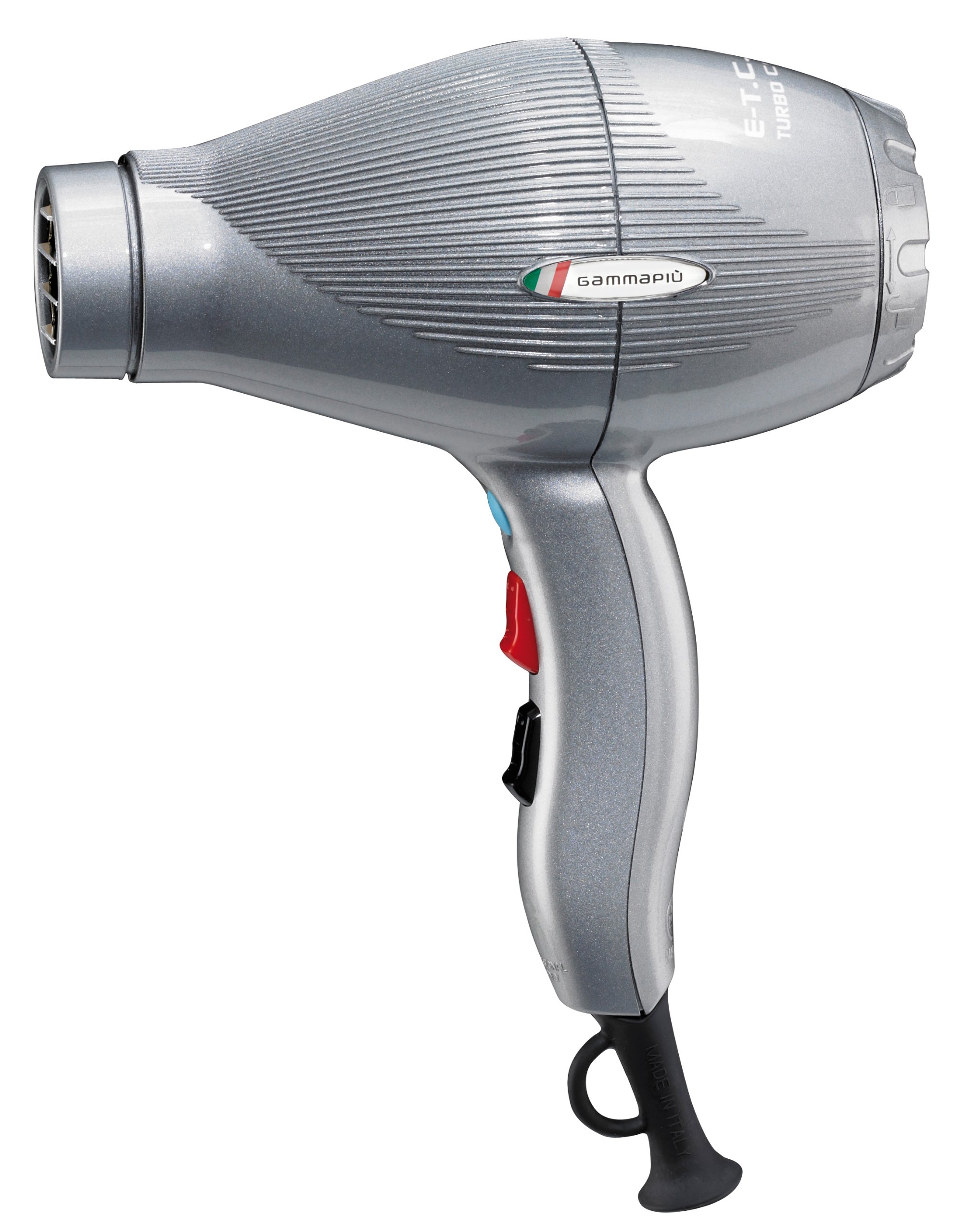 Gamma Più E-T.C. Light phon nero lucido 2100W leggero