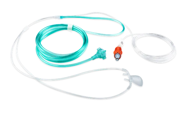 Spacelabs NomoLine cannula nasale pediatrica 2 m CO2 O2 box 25