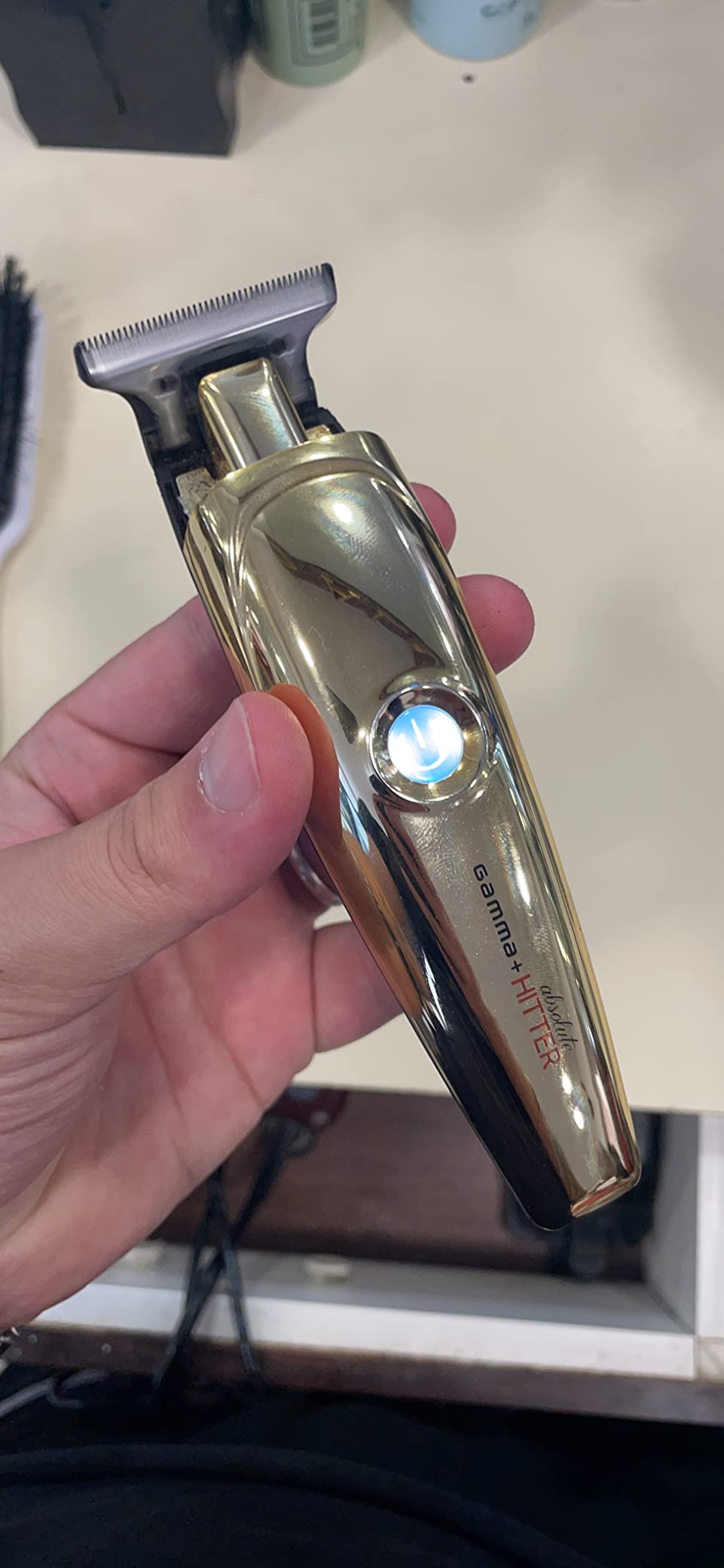 GammaPiù Absolute Hitter trimmer barba lama 40mm ricaricabile