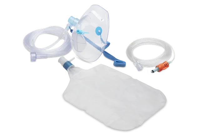 Spacelabs NomoLine LH Maschera Ossigeno Adulto 3m 30pz