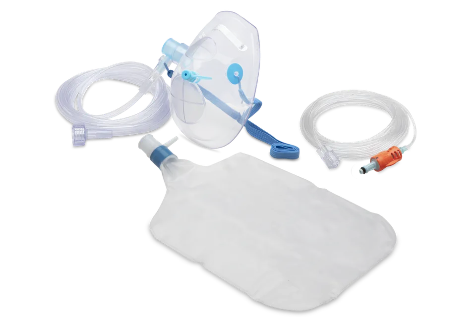 Spacelabs NomoLine LH Maschera Ossigeno Adulto 3m 30pz