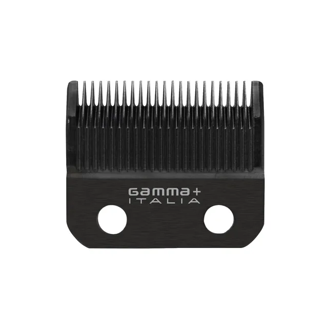Gamma+ Lama Fissa DLC Taper lama clipper nero carbonio 1 pz