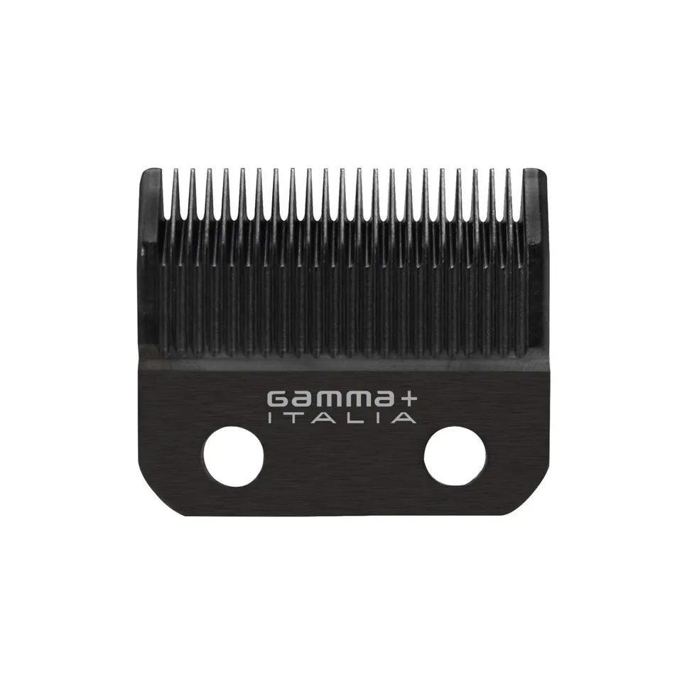 Gamma+ Lama Fissa DLC Taper lama clipper nero carbonio 1 pz