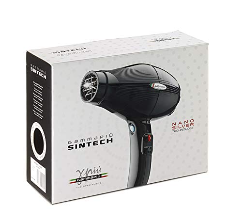 GammaPiù Sintech phon professionale nero argento 2000W