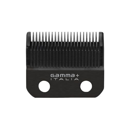 Gamma+ Lama Fissa DLC Taper lama clipper nero carbonio 1 pz