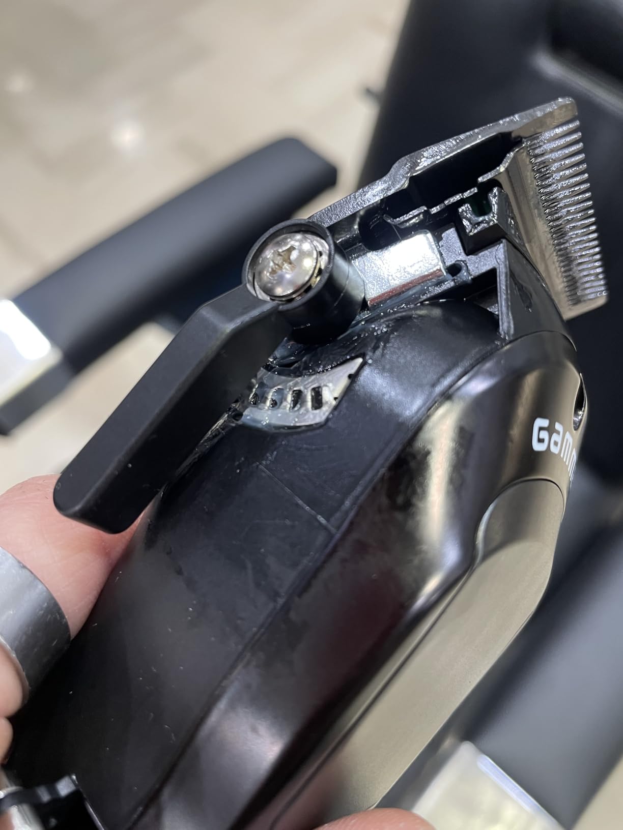 Gamma+ Boosted Clipper Tagliacapelli Lama 45mm DLC