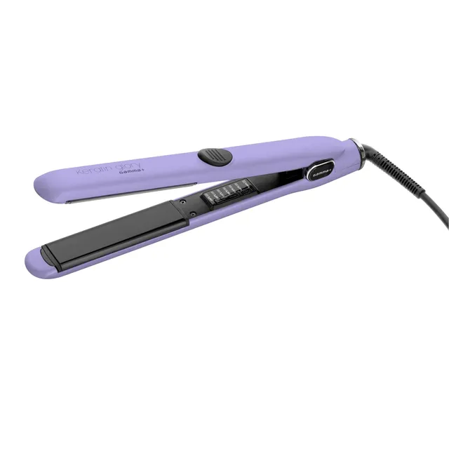 Gamma+ Keratin Glory piastra capelli lilla ceramica tormalina