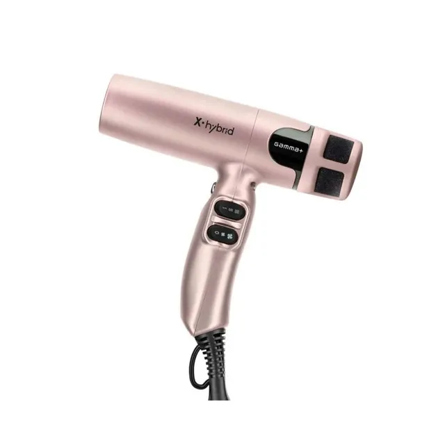 Gamma+ X-Hybrid Asciugacapelli Ionico Gold Rose 100000 rpm