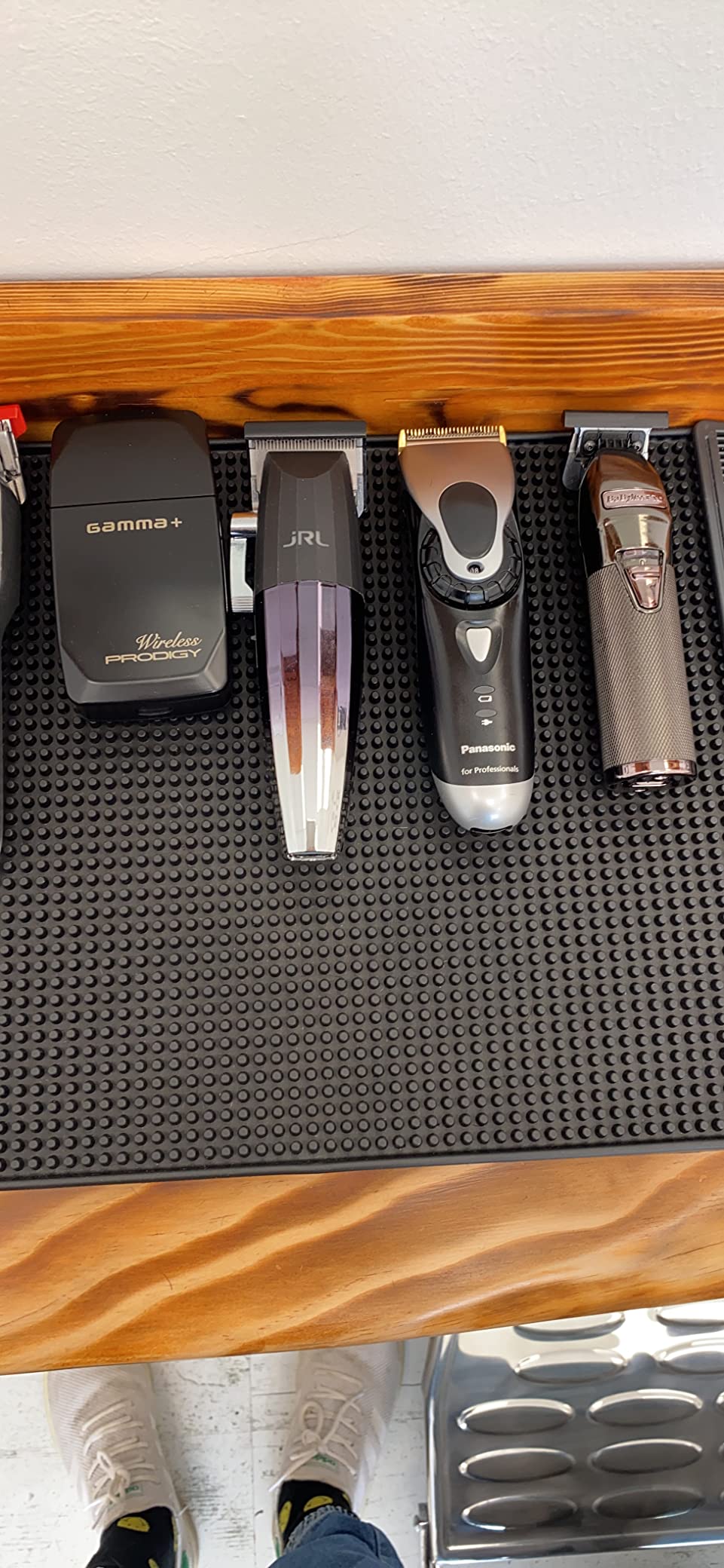 Gamma+ Prodigy Rasoio Elettrico Gold Titanium Wireless 9000 rpm