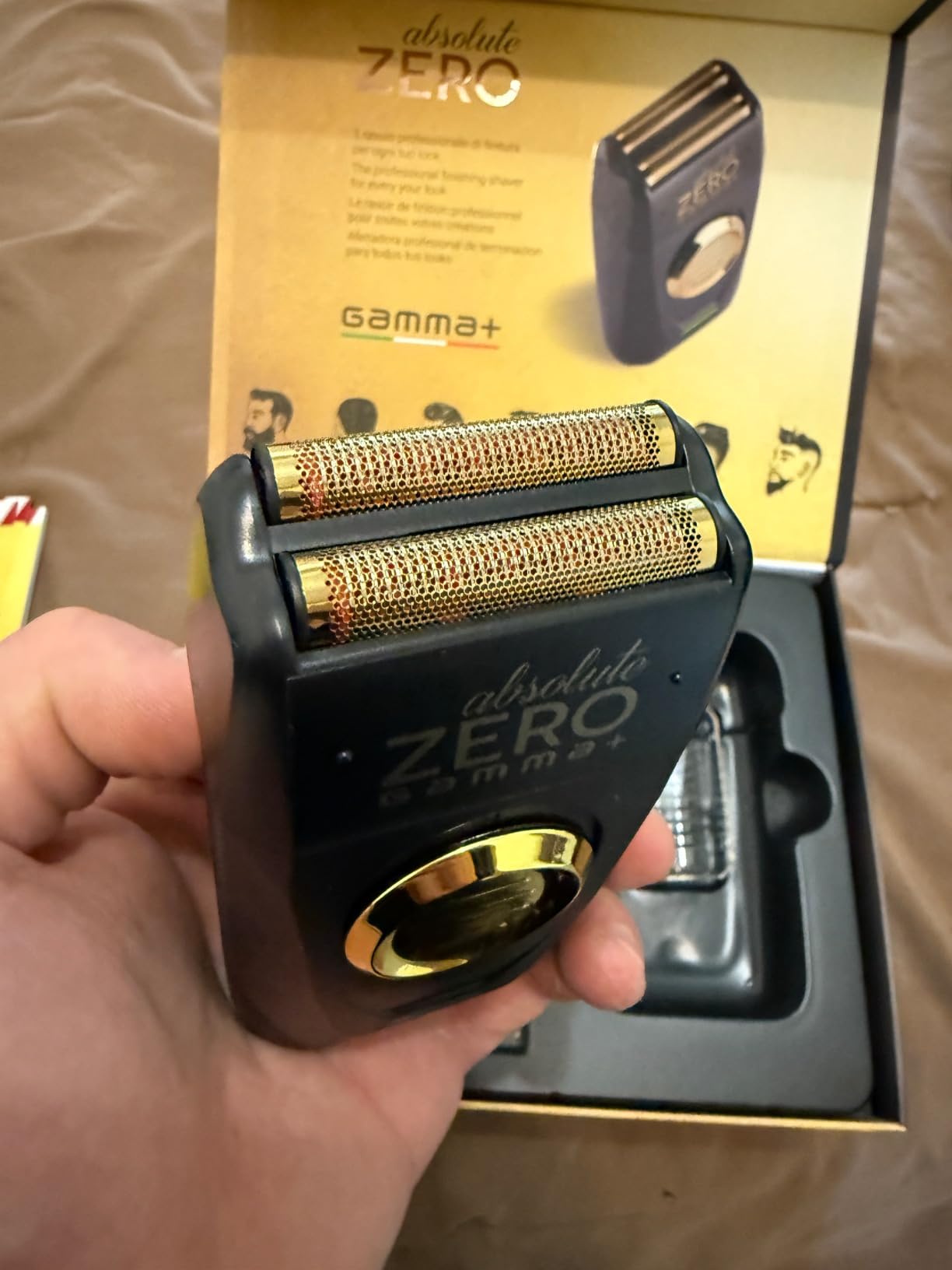 Gamma-Scout Shavers Zero Assoluto rasoio elettrico barba senza fili