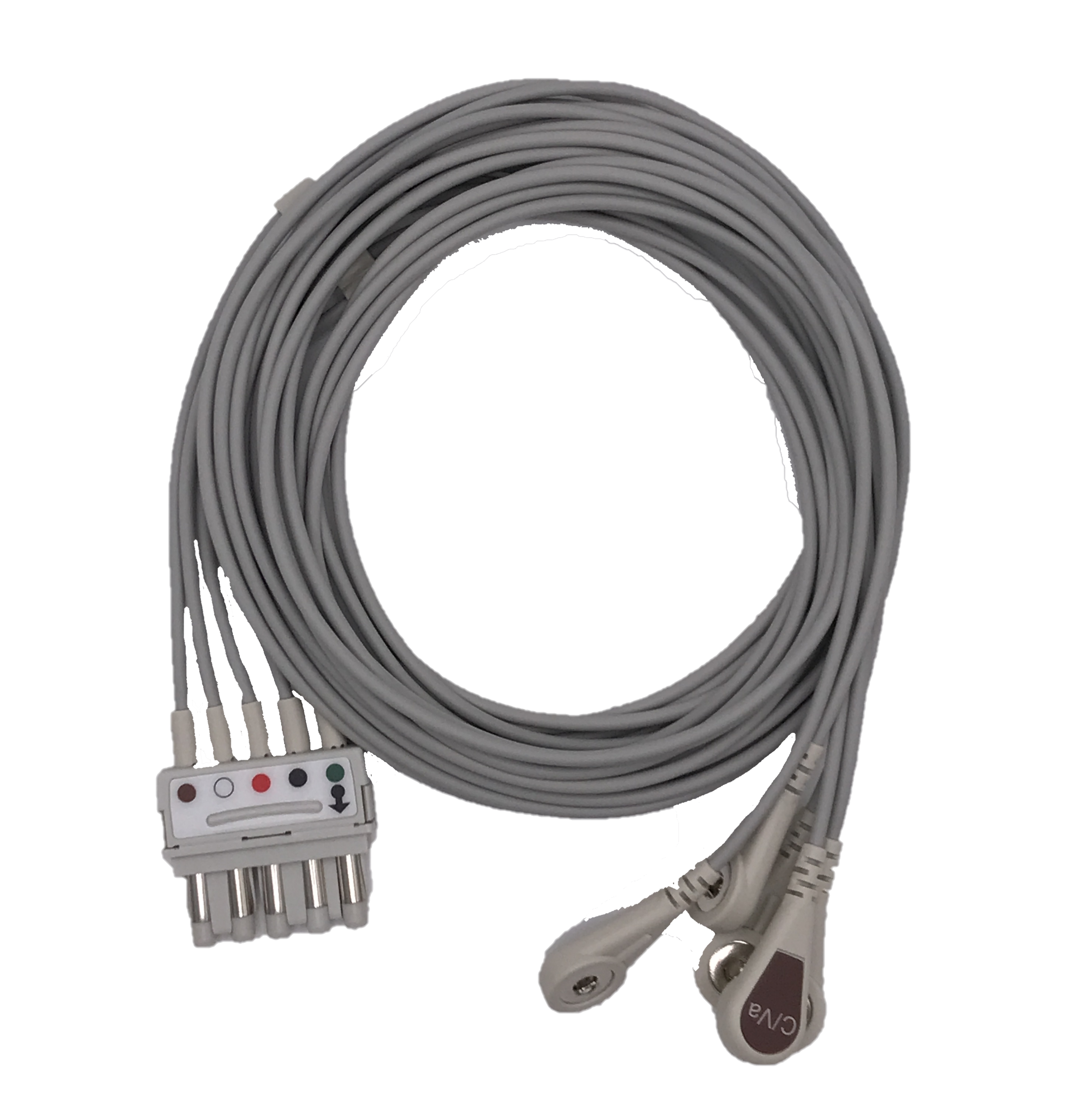 Spacelabs ECG cavo combiner 5 lead snap 51" AAMI riutilizzabile