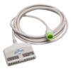 Spacelabs ECG Supplies set 10 cavetti pinch 24" AAMI riutilizzabili
