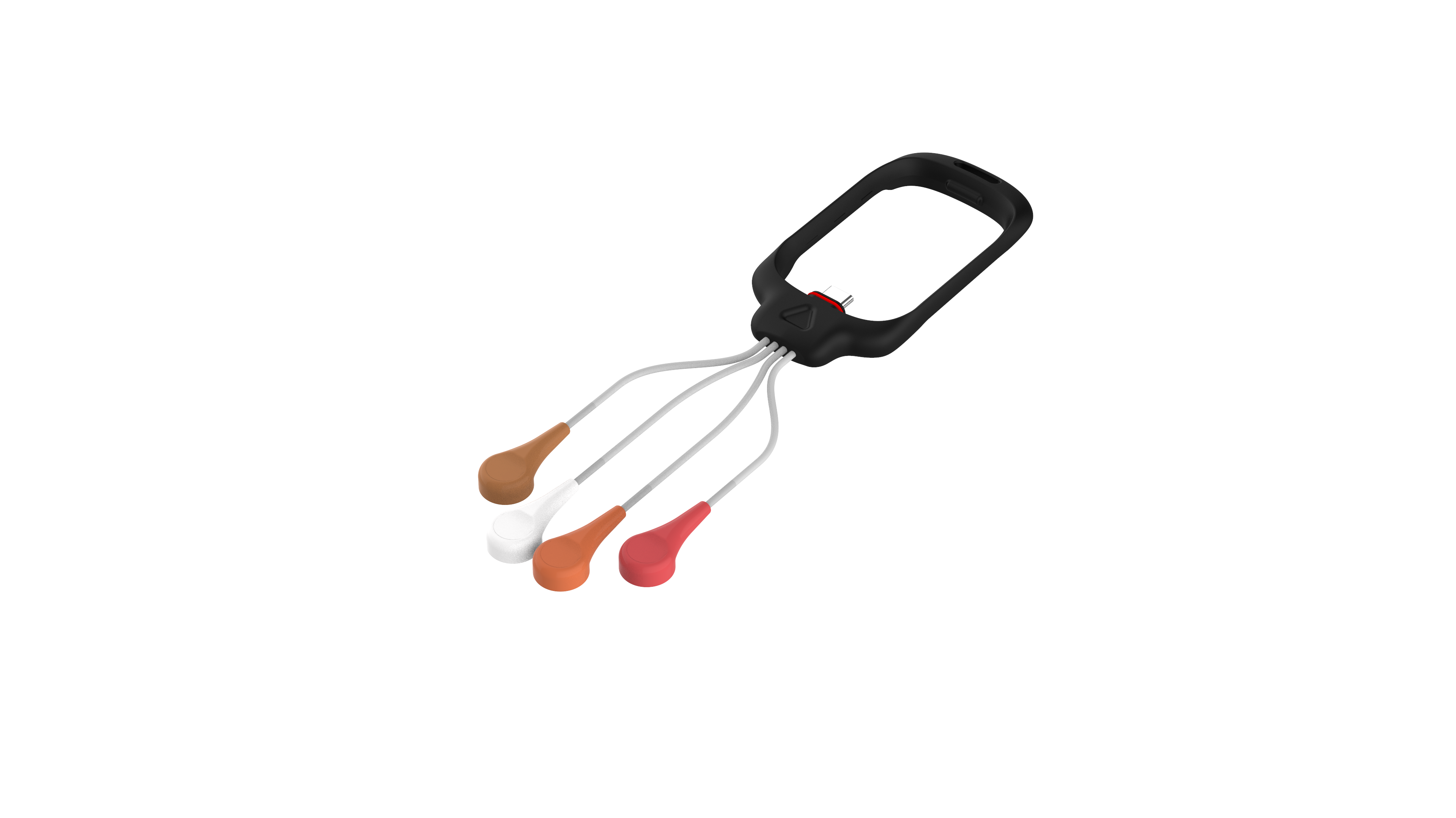 Spacelabs Eclipse Pro Cavo Holter 4 Derivazioni Snap Corto 1pz
