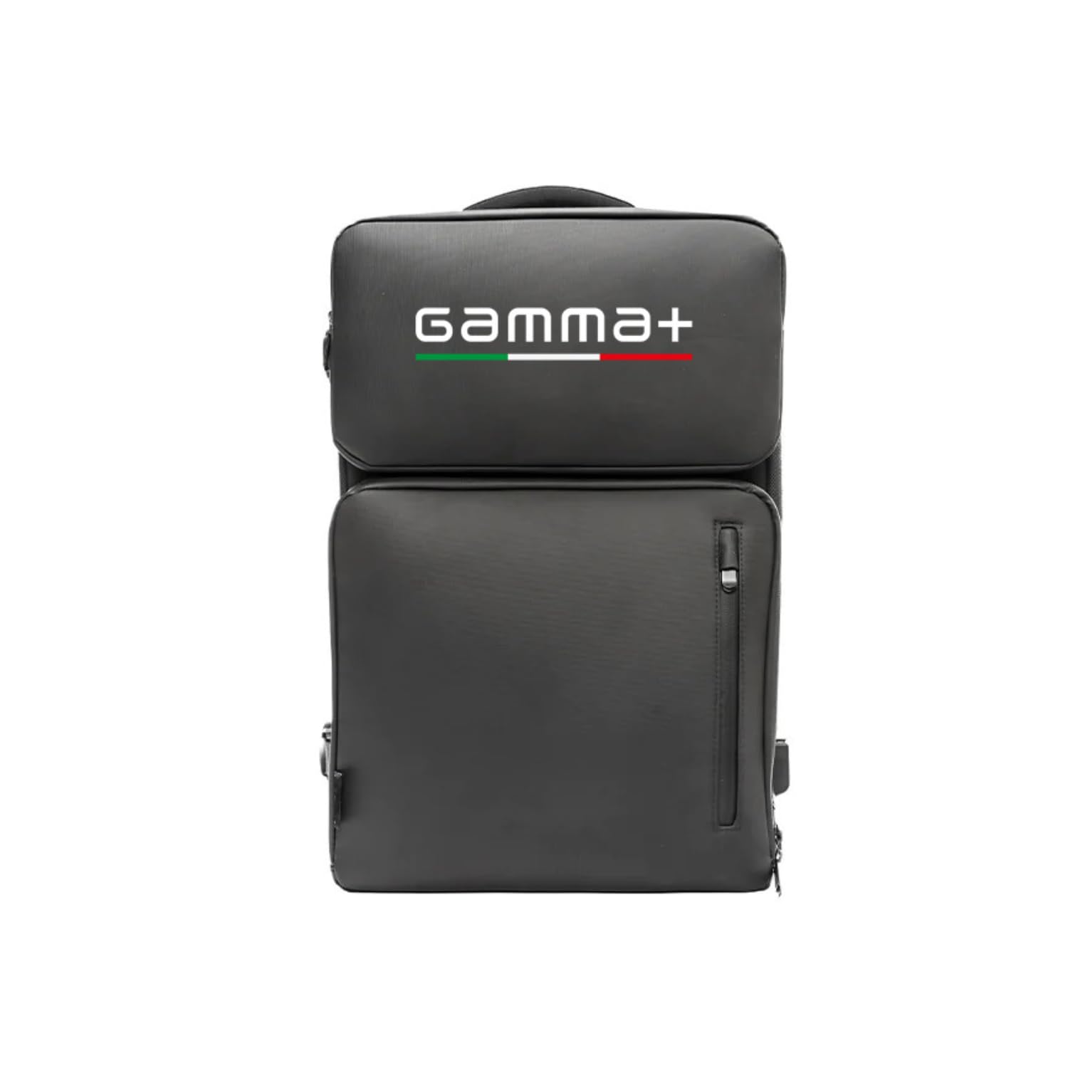 Gamma-Scout Zaino Barbiere Borsa Professionale Nero USB 50x31 cm