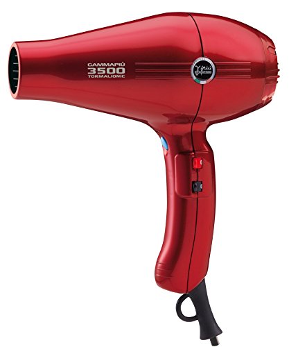 Gamma Più 3500 Power asciugacapelli nero 2500W tormalina