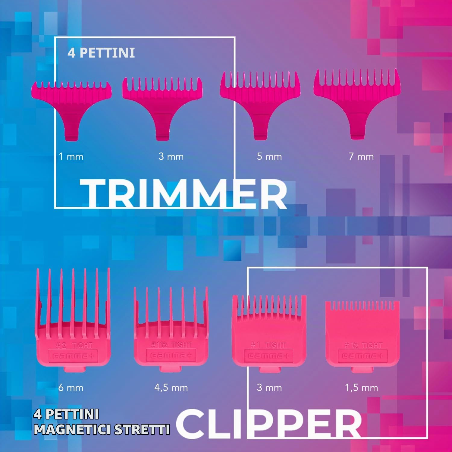 Gamma+ Neo Protégé Kit Clipper+Trimmer DLC 120 Min USB-C