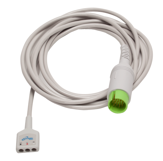 Spacelabs ECG supplies cavo ECG neonatale 3 derivazioni AAMI