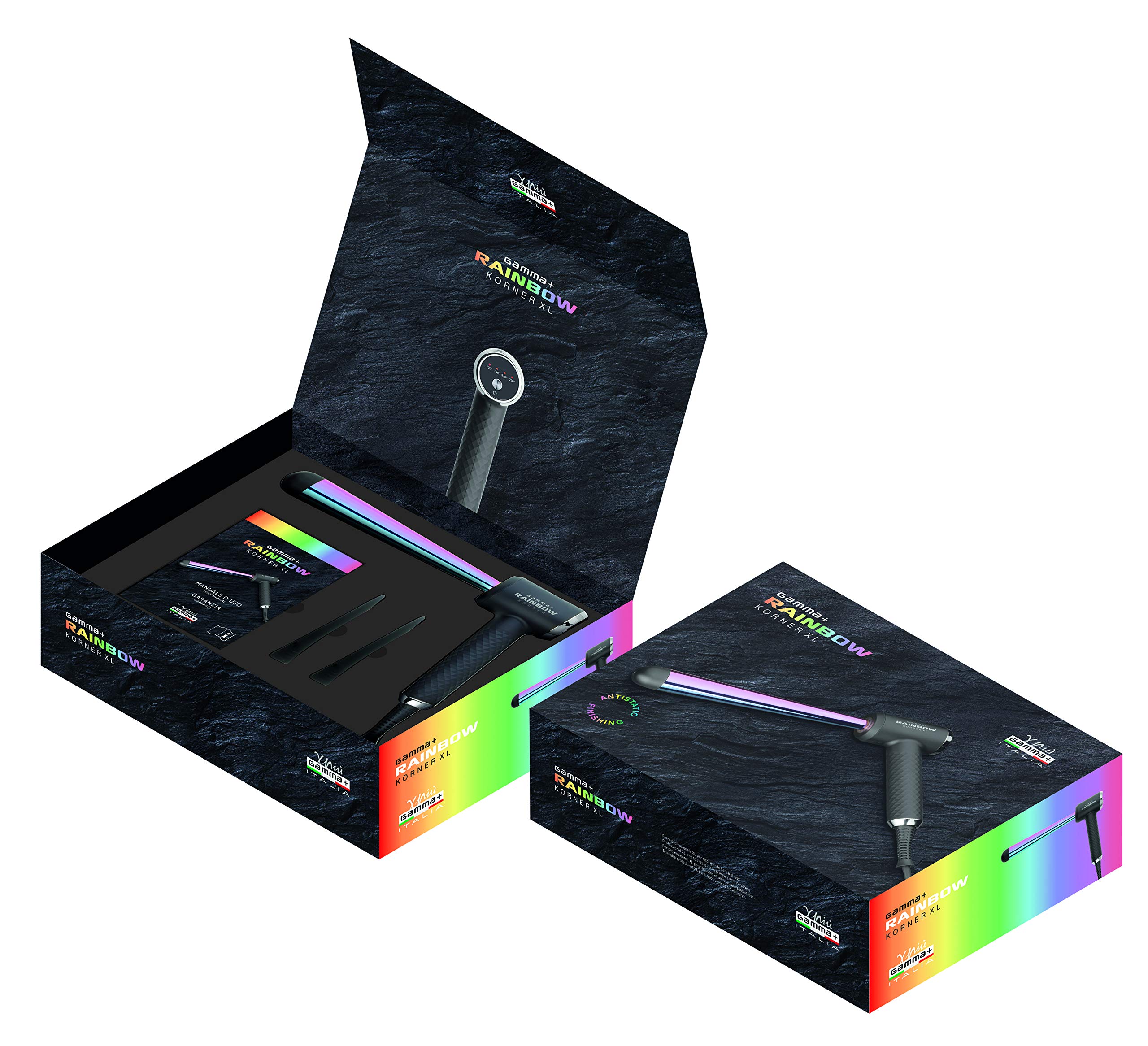 Gamma Più Korner XL Rainbow ferro conico 230°C ceramica