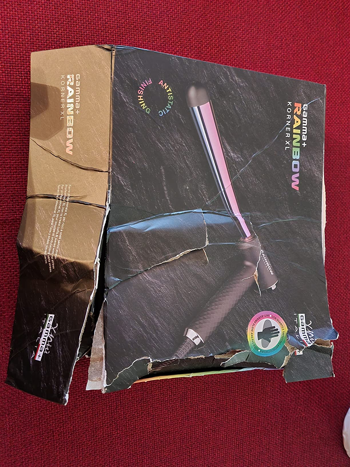 Gamma Più Korner XL Rainbow ferro conico 230°C ceramica