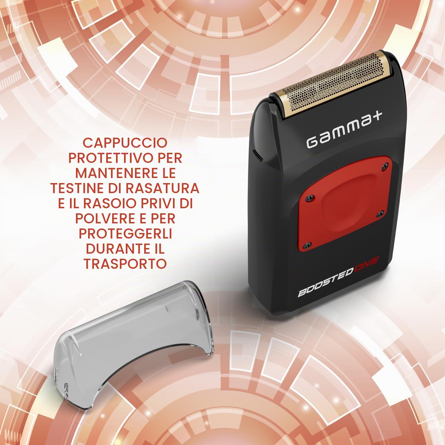 Gamma+ Boosted One Foil rasoio lamina 9000 RPM IPX4