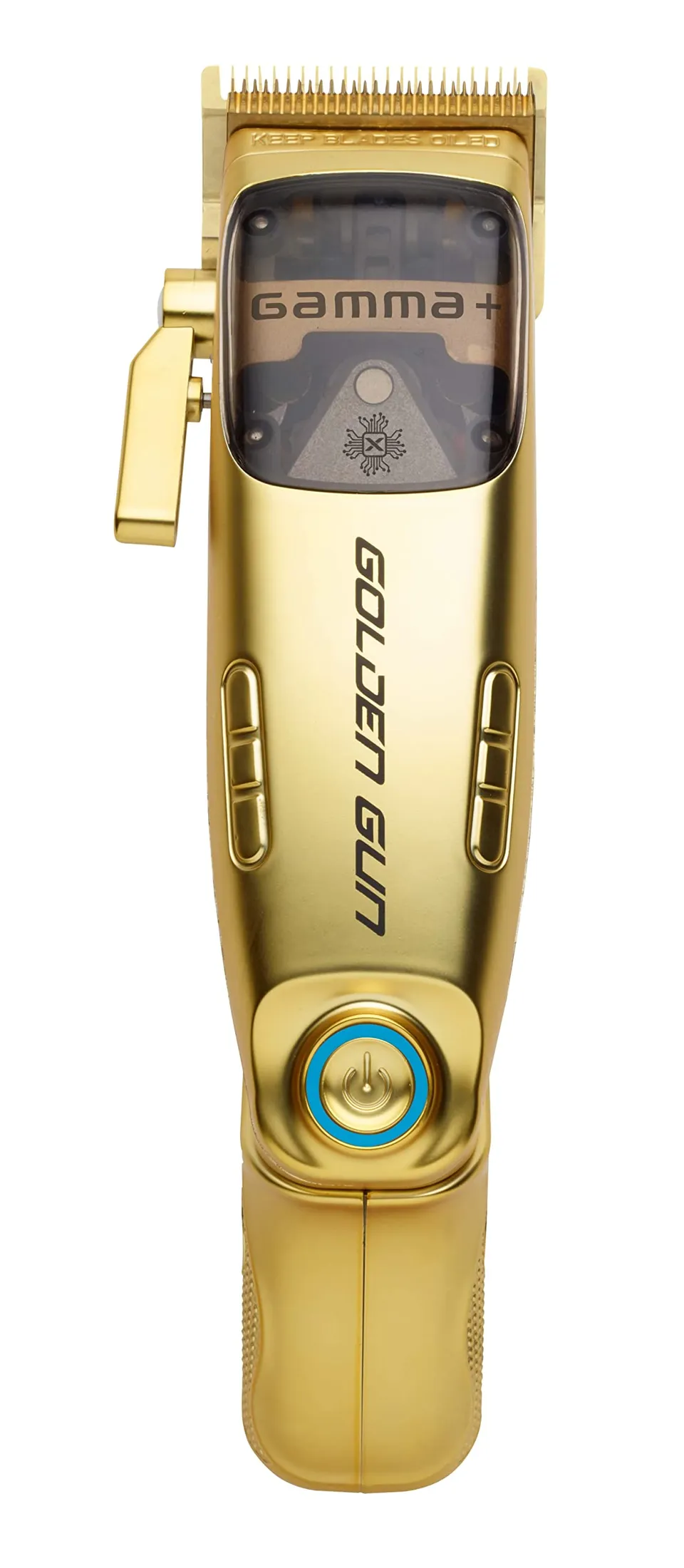 Gamma+ Golden Gun Clipper oro 10000 RPM 5 pettini