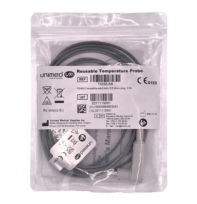 Spacelabs Temperature sonda cutanea YSI409B riutilizzabile
