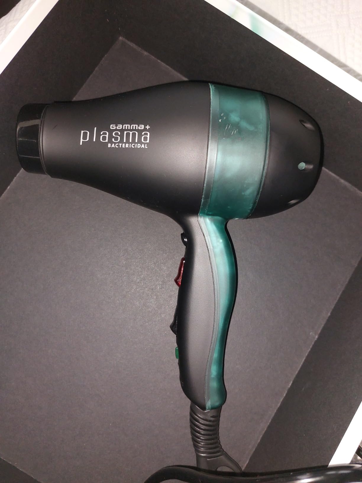 Gamma Più Plasma Phon UV spina Schuko nero verde