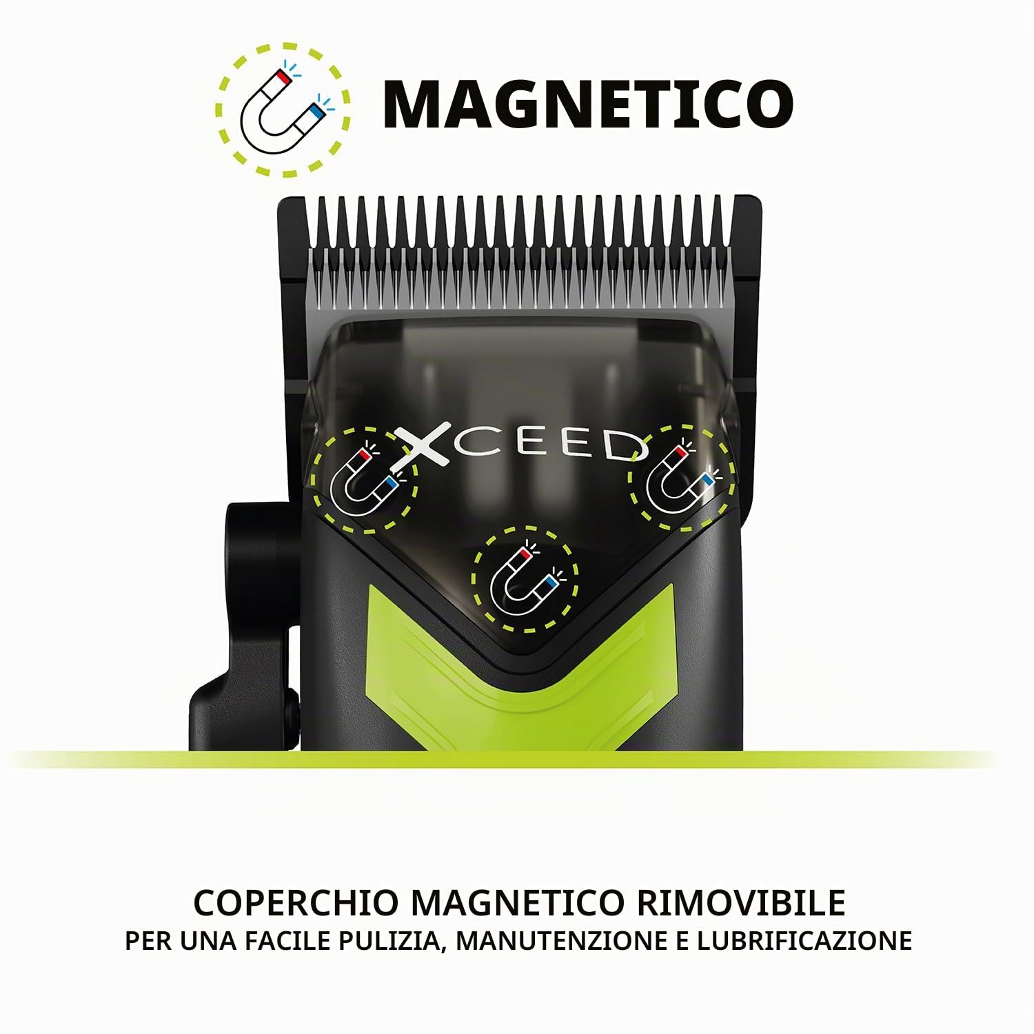 Gamma+ XCEED Clipper tagliacapelli 180 min USB-C