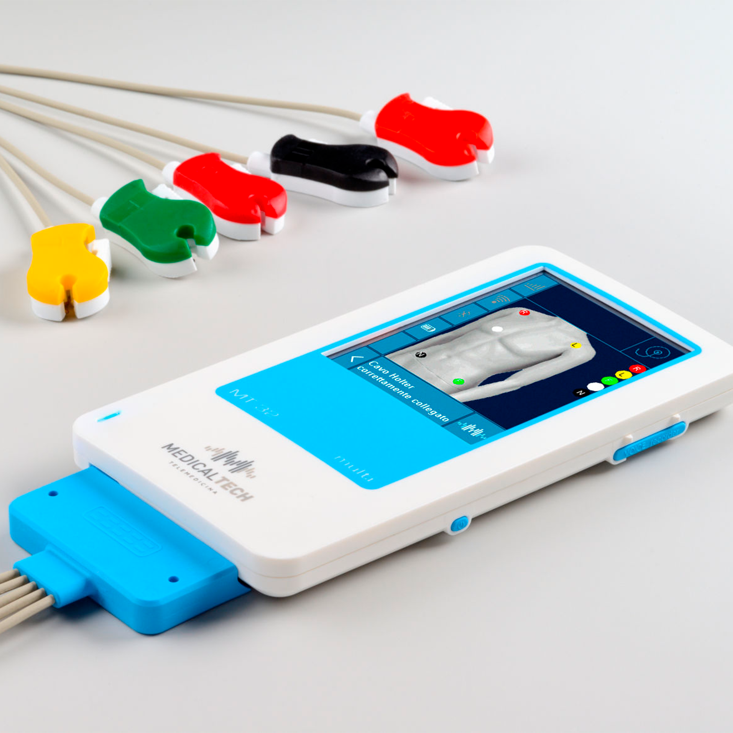 MedicalTech Accessori CP5 cavo paziente Holter 5 vie 60 cm con pinzetta