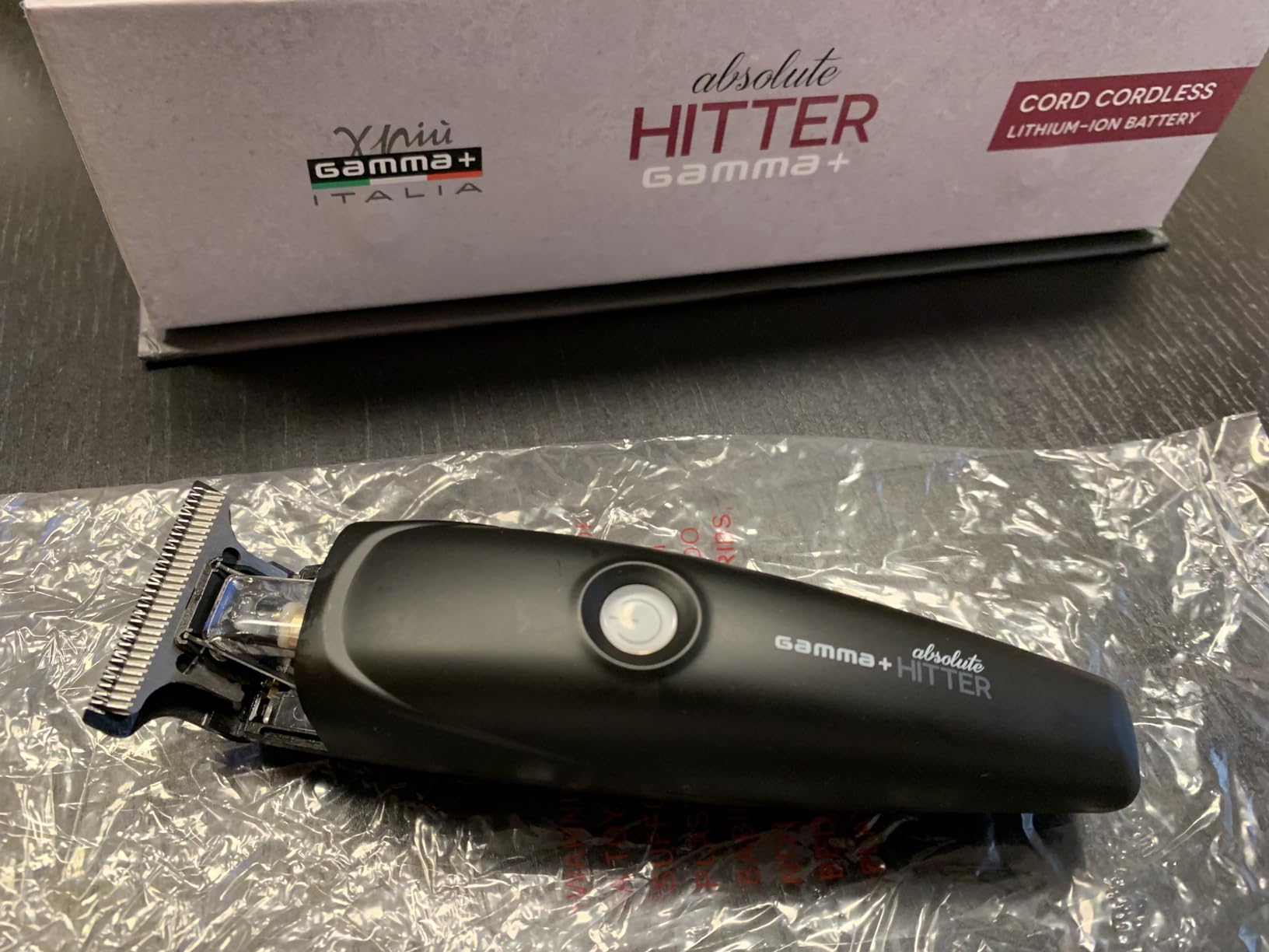 GammaPiù Absolute Hitter trimmer barba lama 40mm ricaricabile