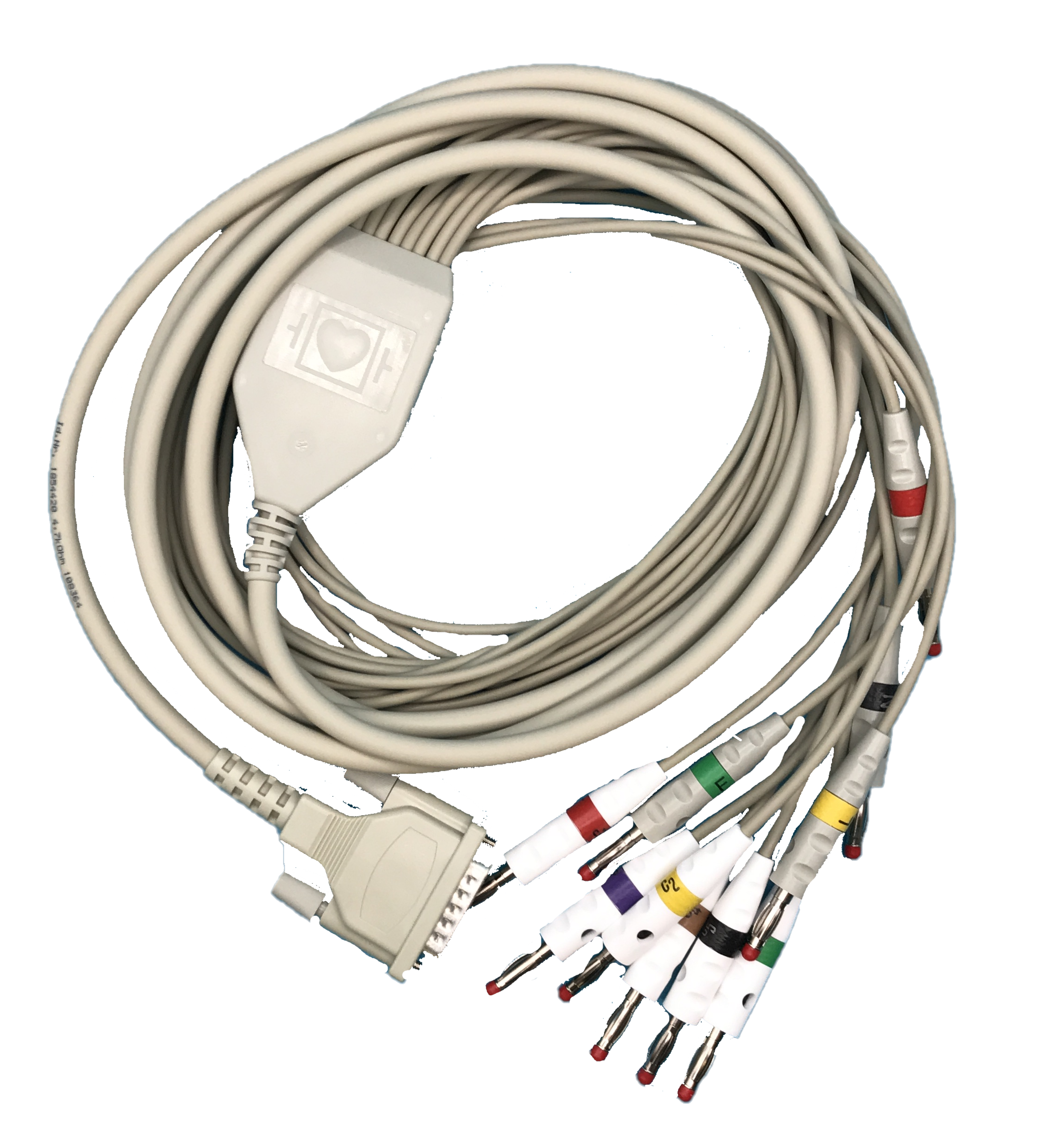 Spacelabs Cardioexpress CD12 cavo paziente ECG 10 derivazioni 4 mm IEC
